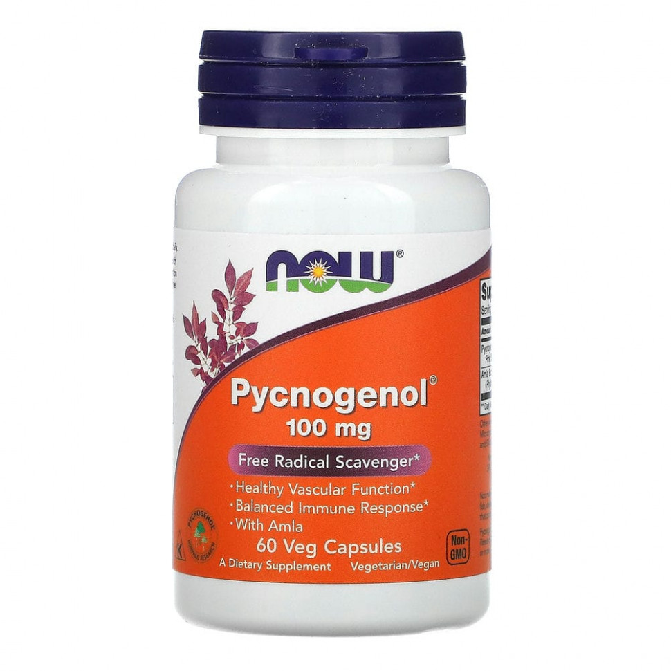 NOW Foods, Pycnogenol, 100 , 60      , -, 