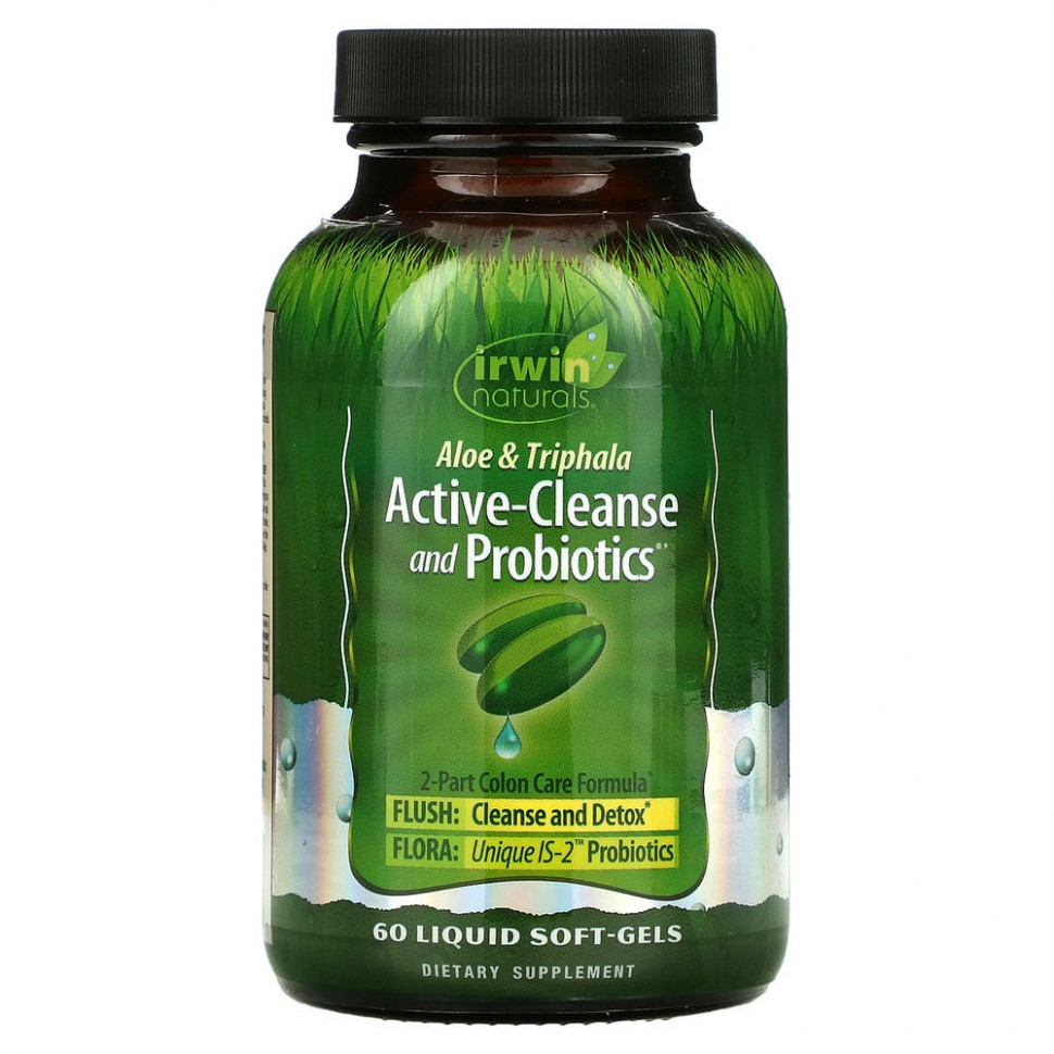  Irwin Naturals, Active-Cleanse and Probiotics,    , 60       Iherb ()