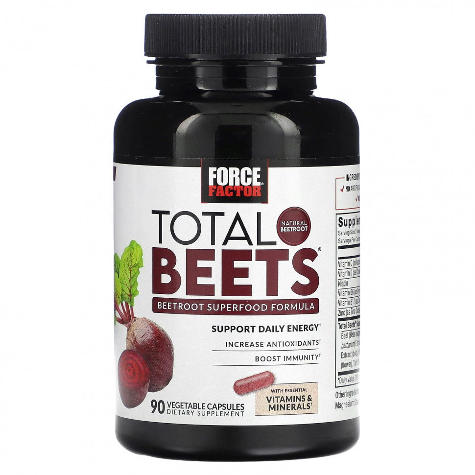 Force Factor, Total Beets,    , 90      , -, 