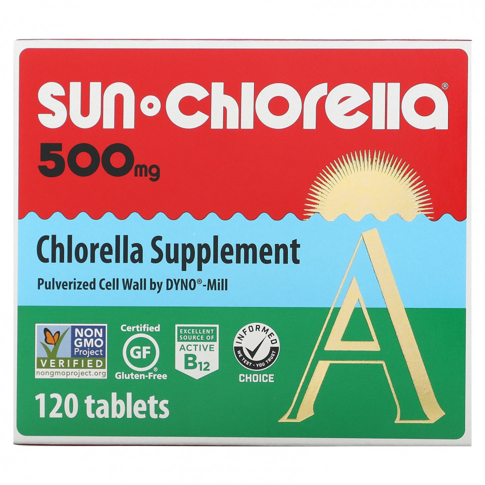 Sun Chlorella, , 500 , 120     , -, 