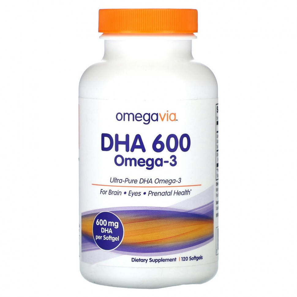  OmegaVia,  600, 120   Iherb ()