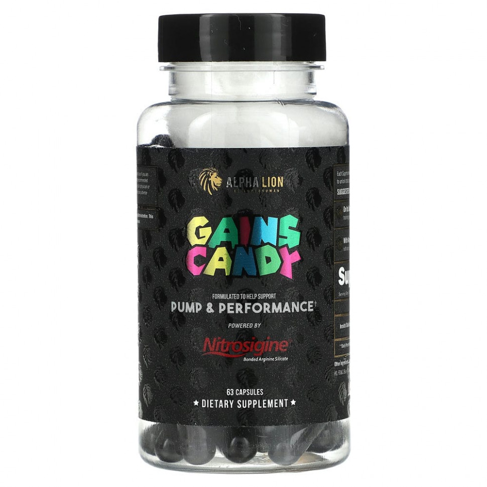 ALPHA LION, Gains Candy, , 63     , -, 