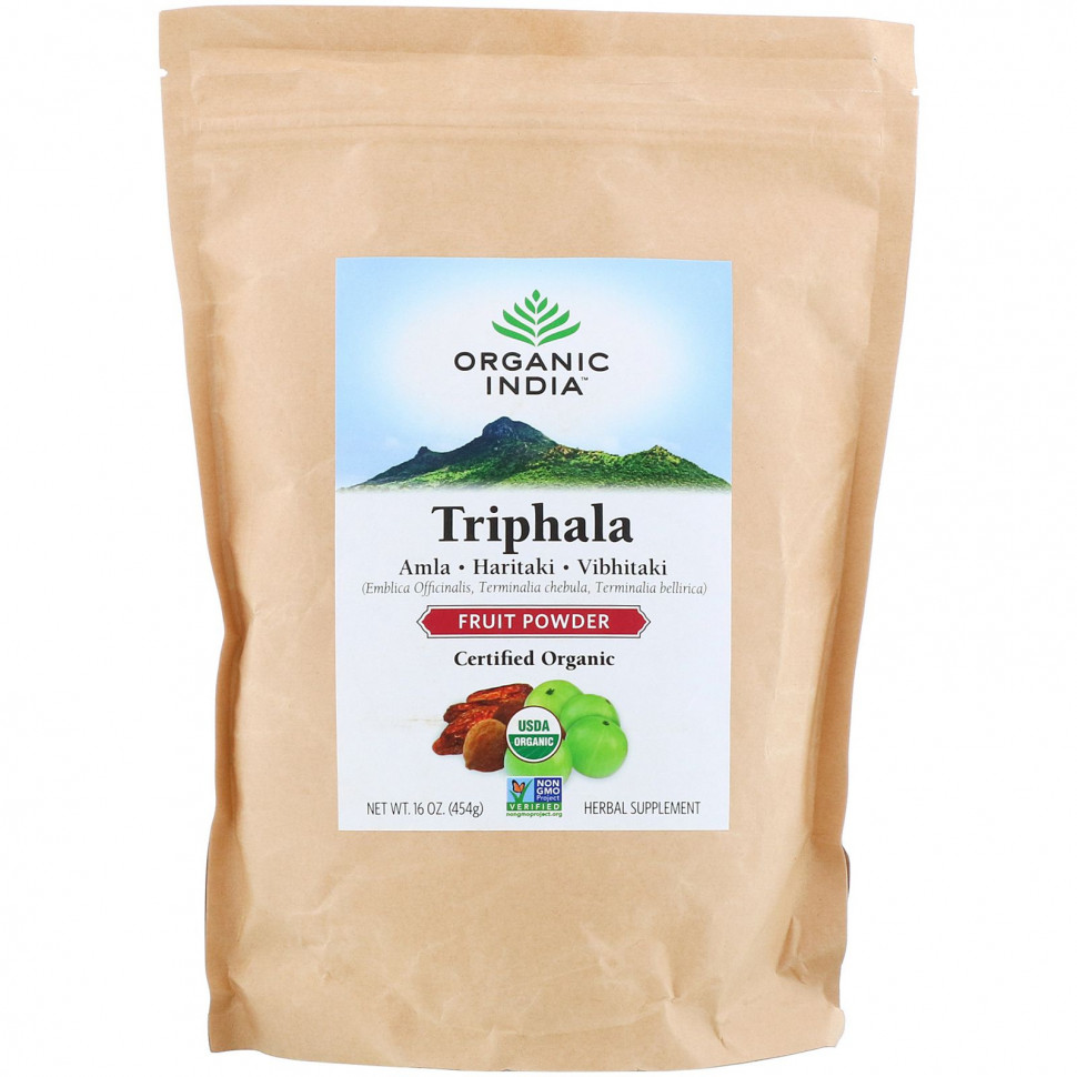 Organic India, Triphala,  , 454  (16 )    , -, 