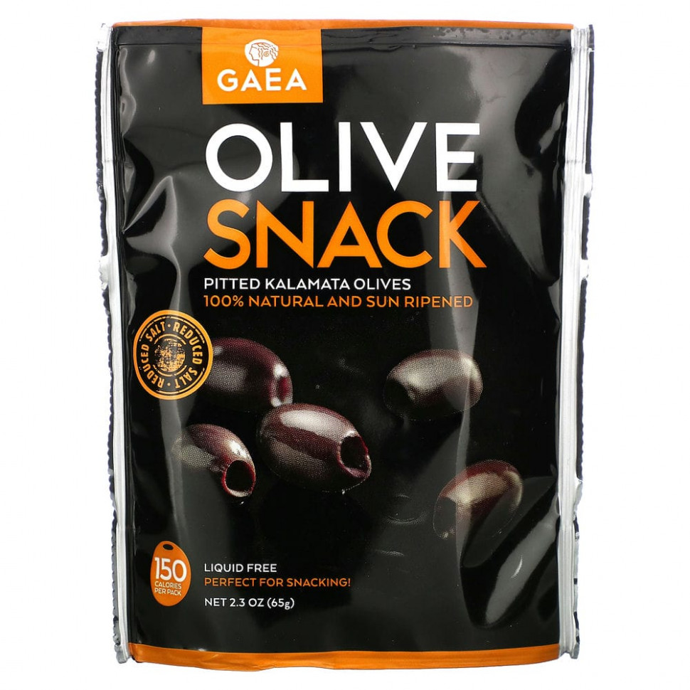  Gaea, Olive Snack,    , 65  (2,3 )  Iherb ()