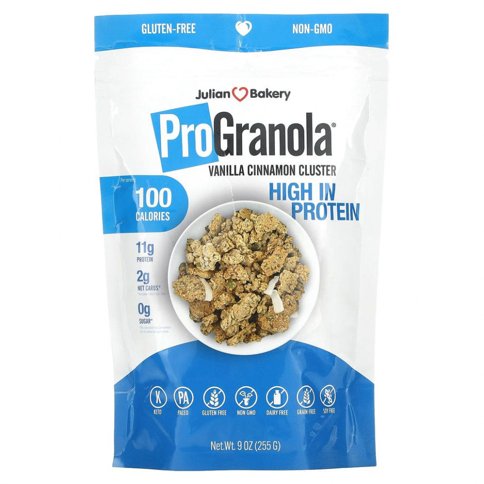 Julian Bakery, Pro Granola,   , 255  (9 )    , -, 