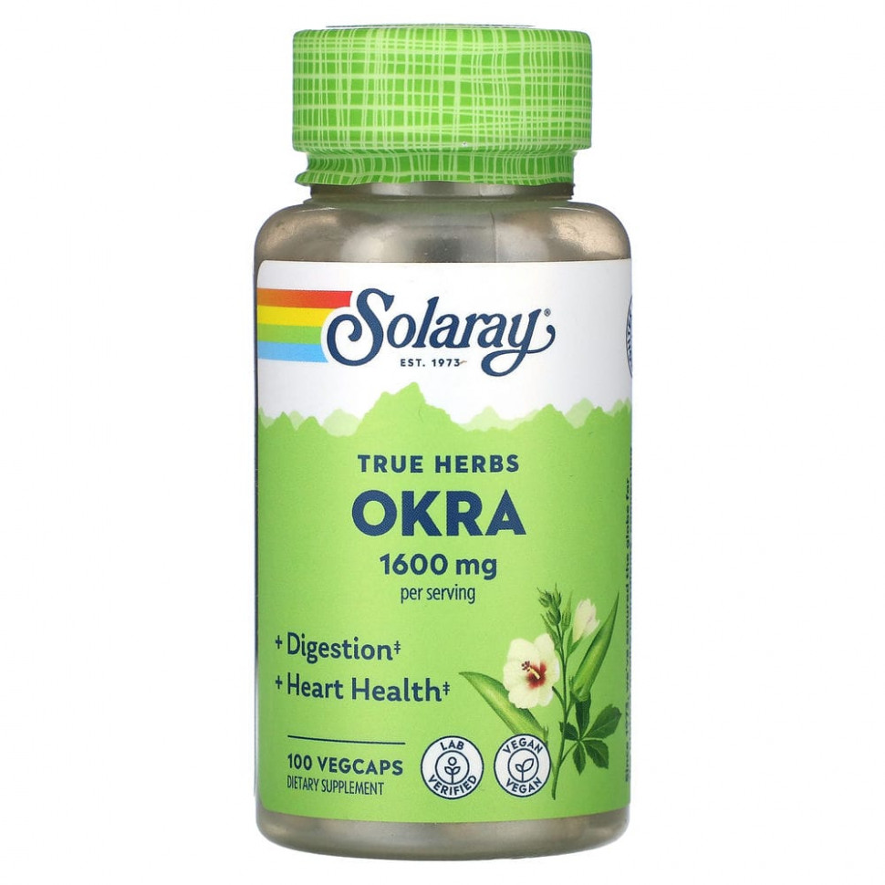  Solaray, True Herbs, , 400 , 100    Iherb ()