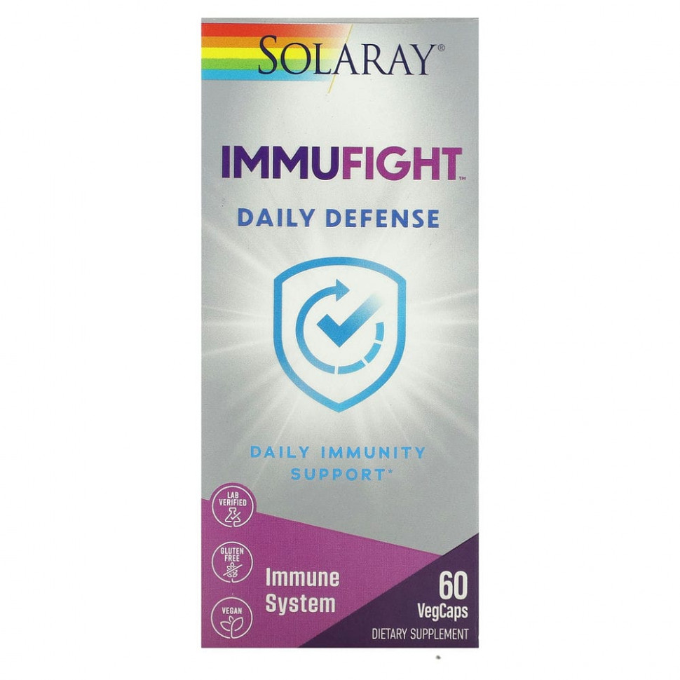 ���������� Solaray, ImmuFight, ���������� ������, 60 �������������� ������  Iherb (������)