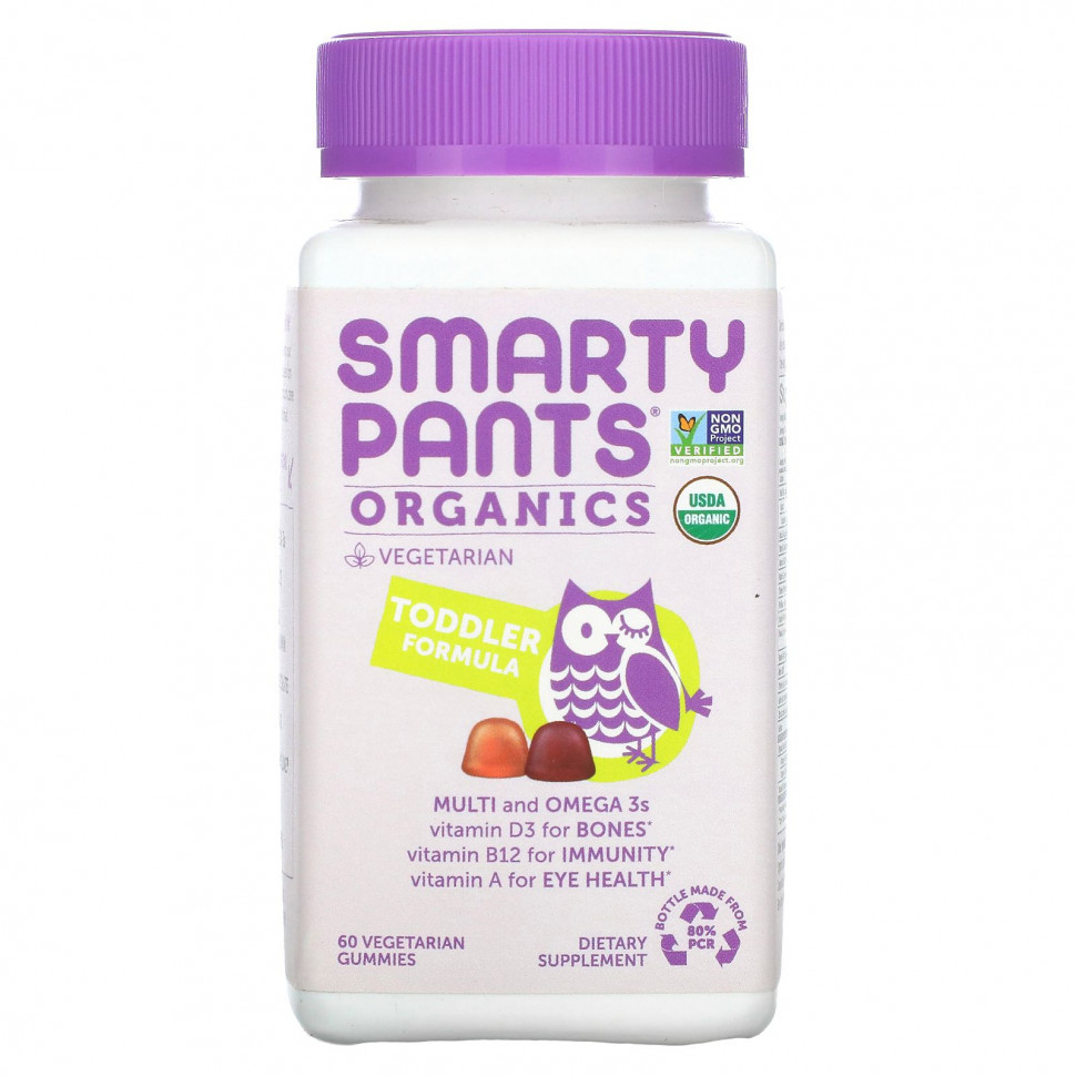 SmartyPants, Organics,   ,    , 60       , -, 