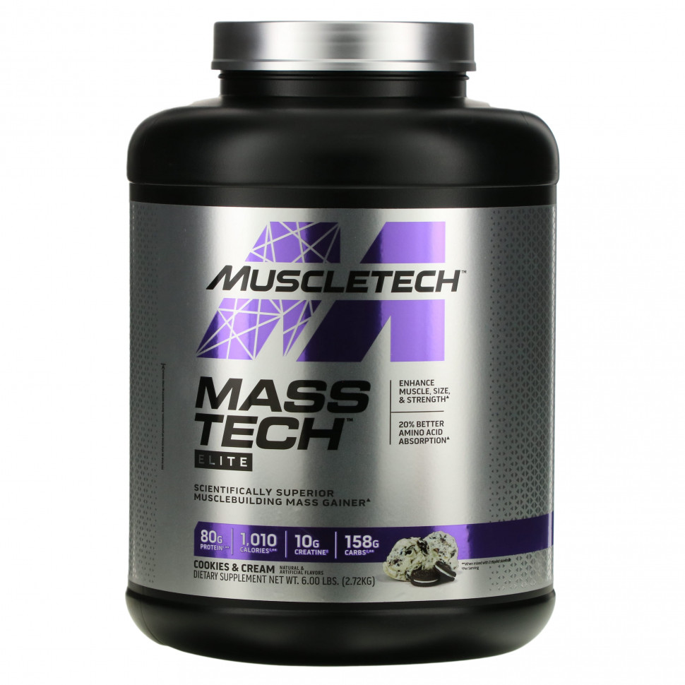 MuscleTech, Mass Tech Elite,   , 2,72  (6 )    , -, 