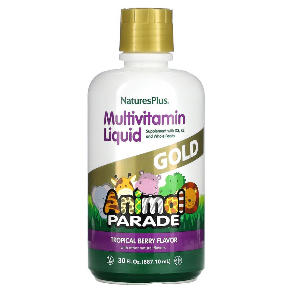 NaturesPlus, Source of Life, Animal Parade, Gold Liquid,      ,   , 887,10  (30 . )    , -, 