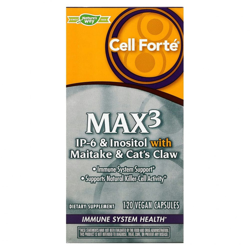 Nature's Way, Cell Fort? MAX3, 120      , -, 