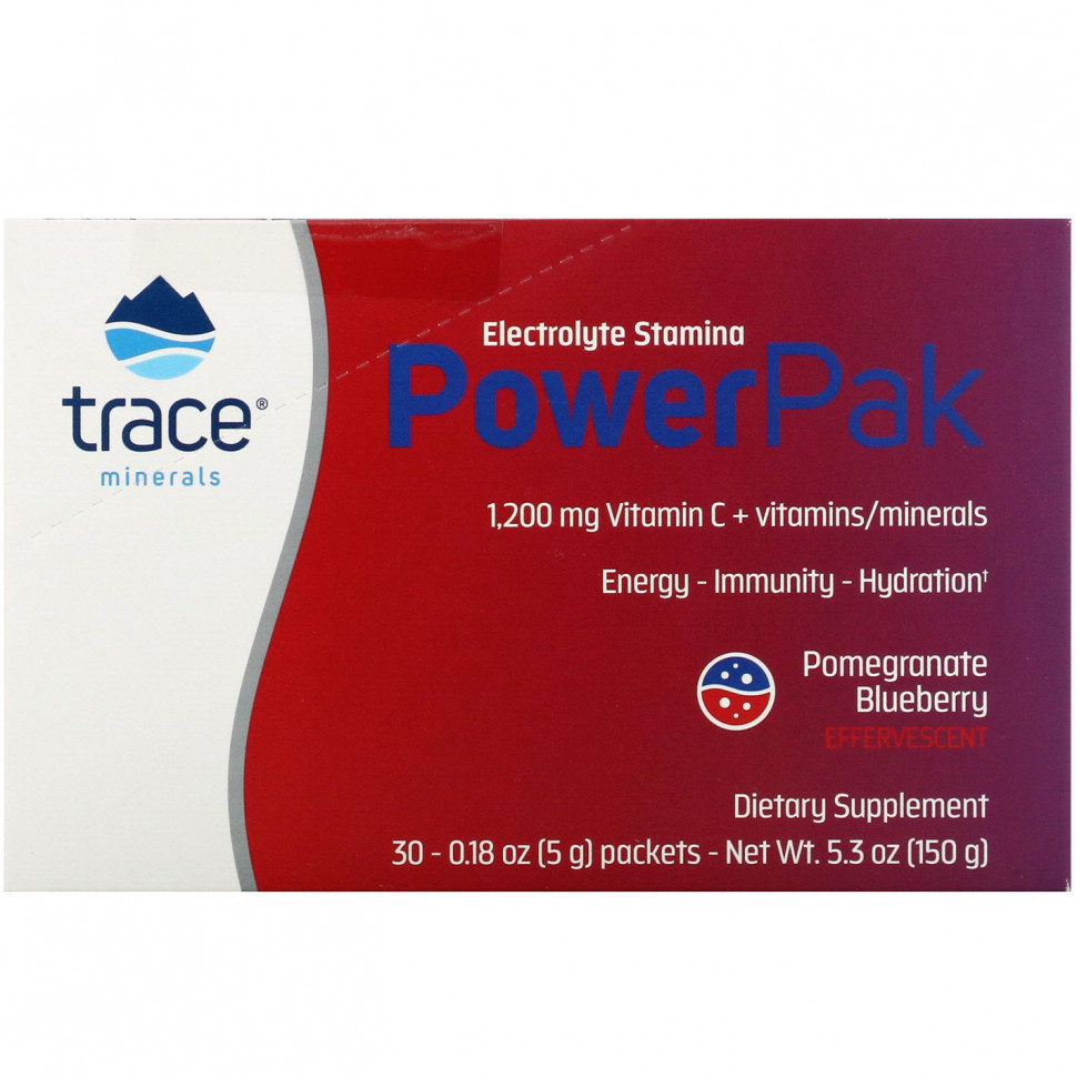 Trace Minerals ,    , PowerPak,     , 30   5  (0,18 )    , -, 