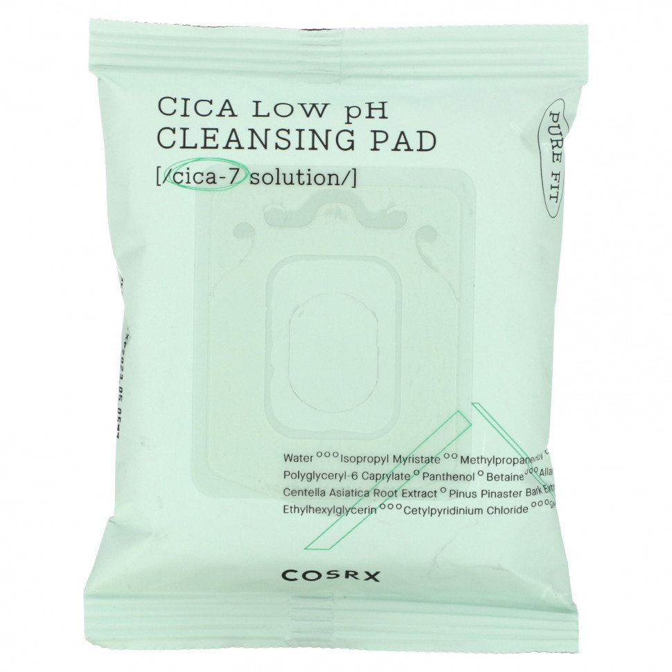 Cosrx, Cica Low pH Cleansing Pad, 30 , 85  (2,87 . )    , -, 