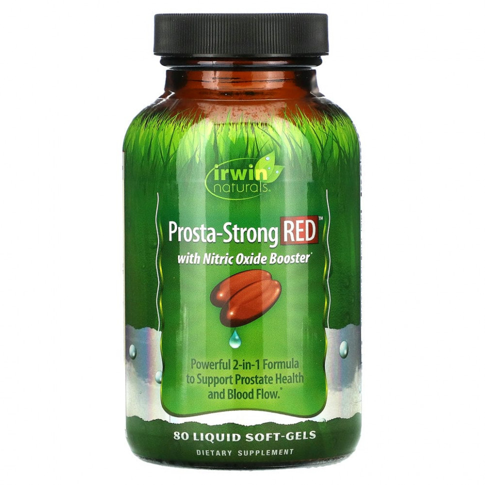 Irwin Naturals, Prosta-Strong RED, 80        , -, 