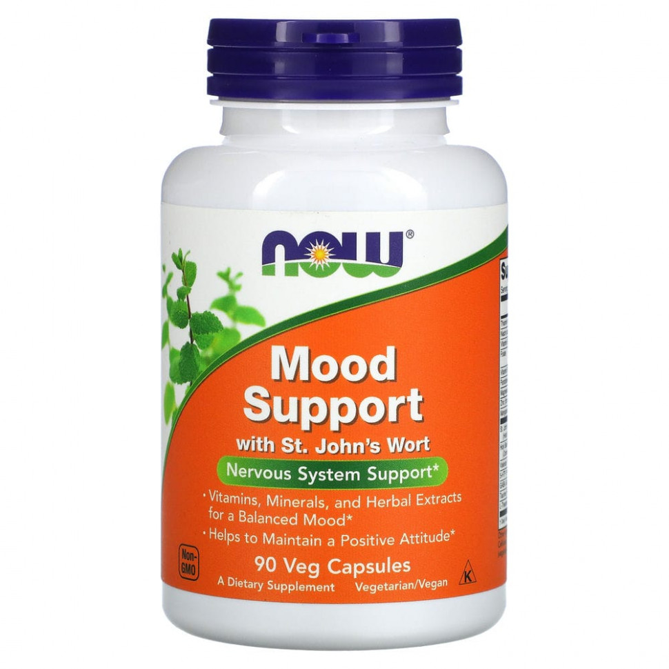  NOW Foods, Mood Support  , 90    Iherb ()