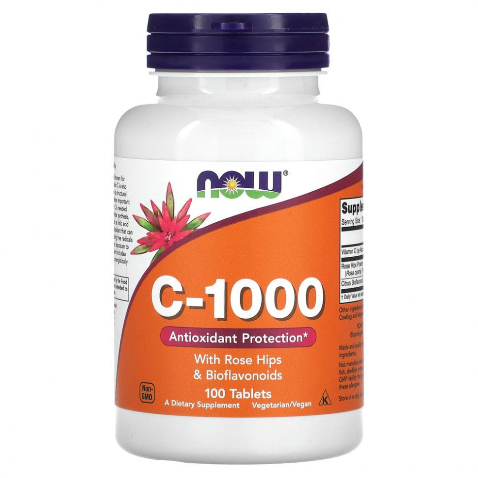 NOW Foods, C-1000,    , 100     , -, 