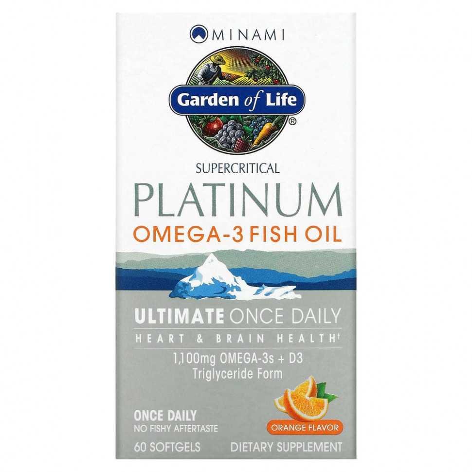Minami Nutrition, Platinum,   -3   , 60       , -, 