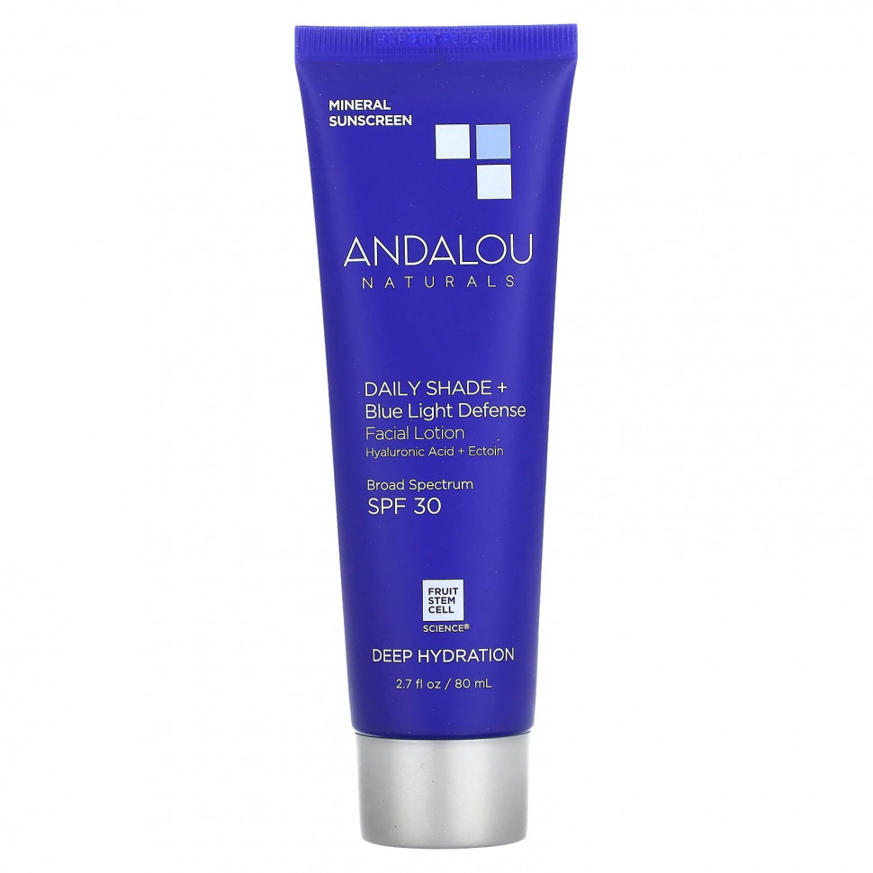 Andalou Naturals, Daily Shade +   ,    , SPF 30,  , 80  (2,7 . )    , -, 