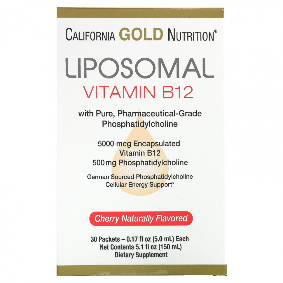 California Gold Nutrition,   B12, 30   5  (0,17 . )    , -, 