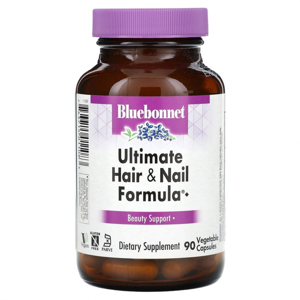 Bluebonnet Nutrition, Ultimate Hair & Nail Formula, 90      , -, 