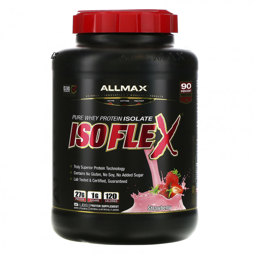 ALLMAX Nutrition, Isoflex, 100%      (  ), , 5  (2,27 )    , -, 