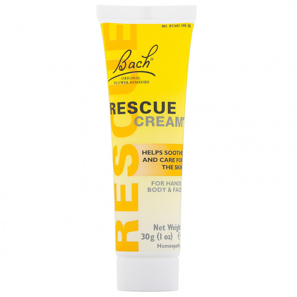 ���������� Bach, ������������ ��������� ��������, Rescue Cream, 30 � (1 �����)  Iherb (������)