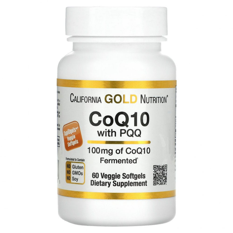 California Gold Nutrition,  Q10   (PQQ), 100 , 60      , -, 