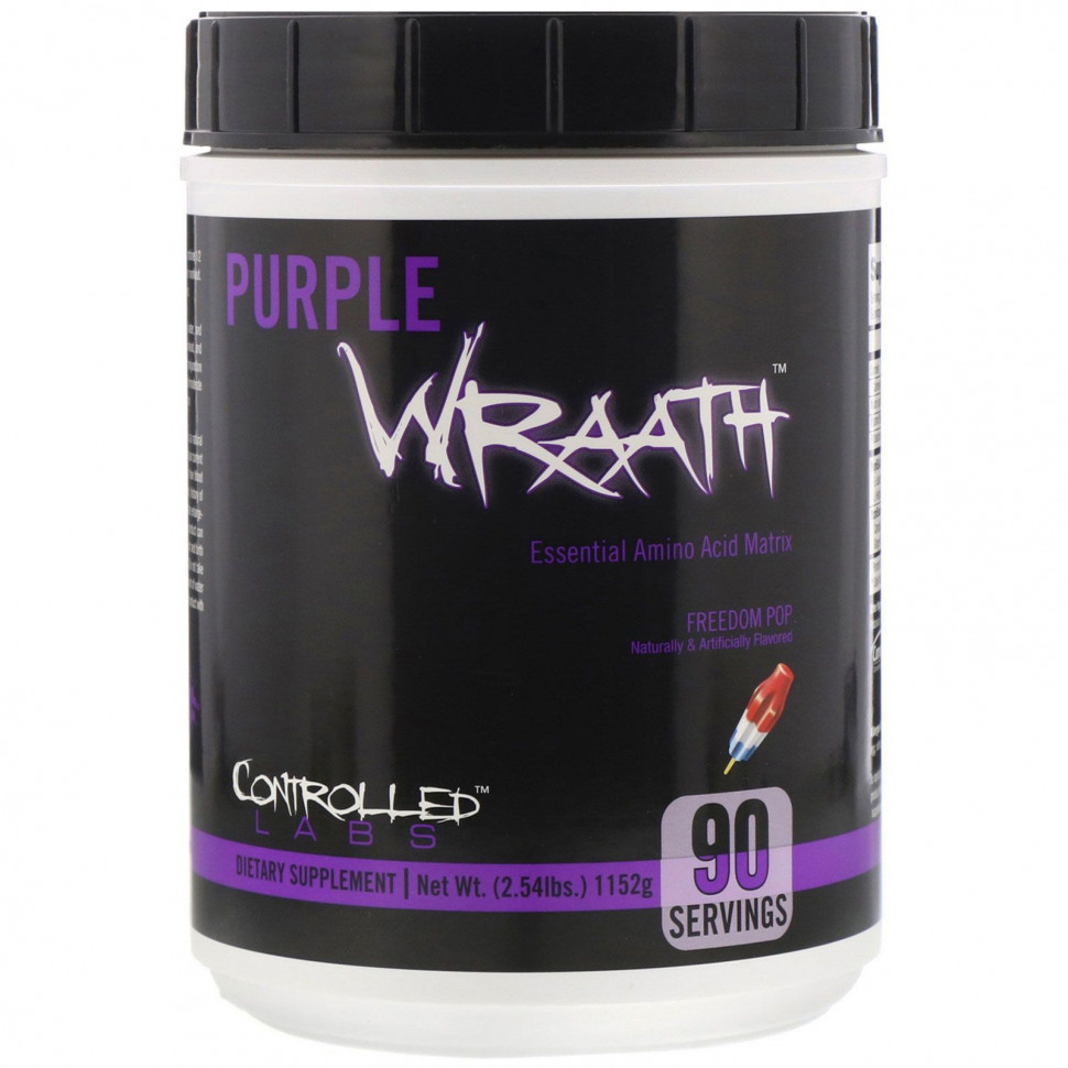 Controlled Labs, PURPLE WRAATH, Freedom Pop, 1152  (2,54 )    , -, 