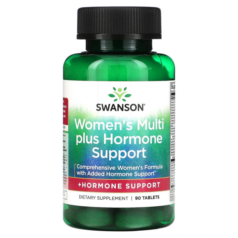 Swanson, Multi Plus Hormone Support  , 90     , -, 