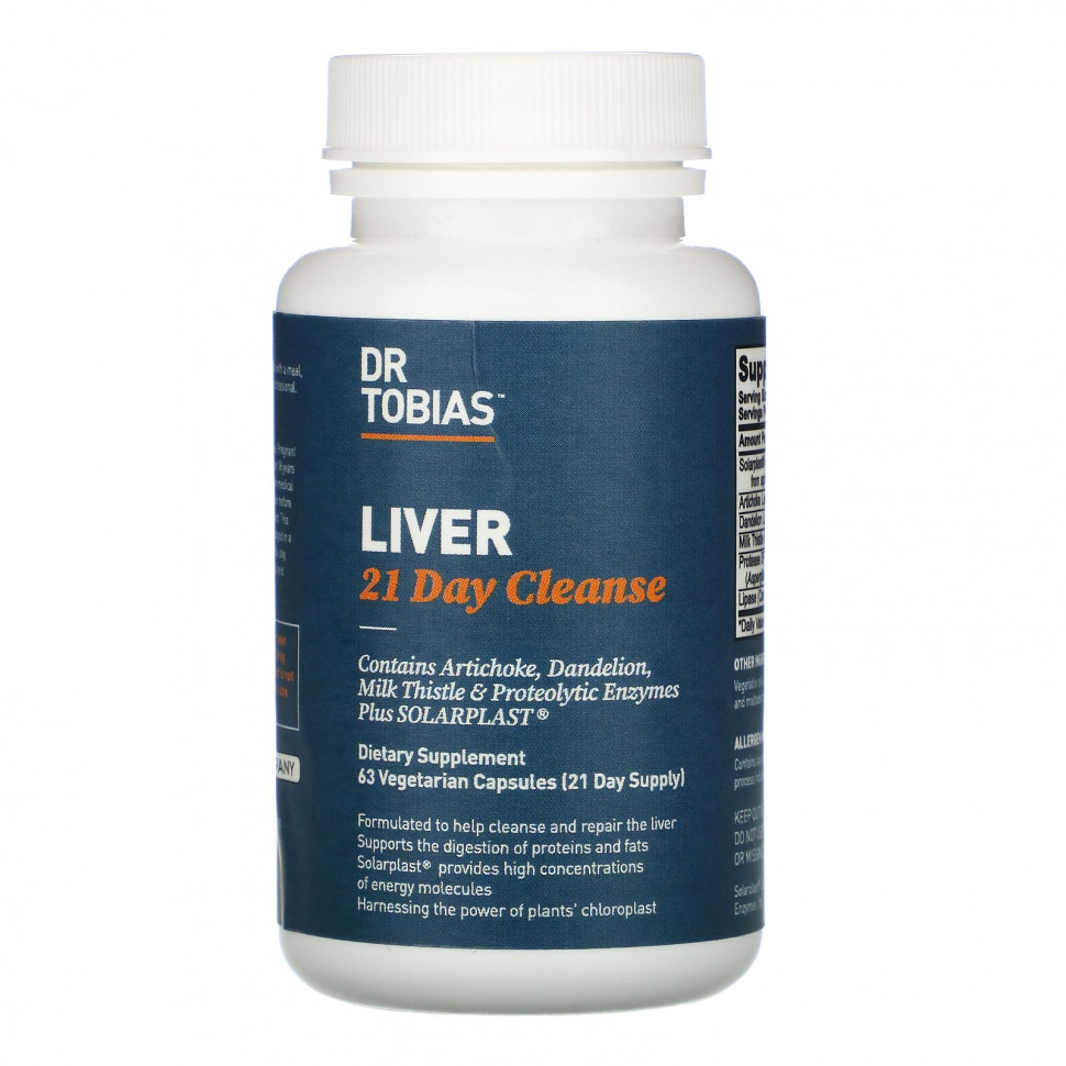 Dr. Tobias, Liver 21 Day Cleanse, 63      , -, 