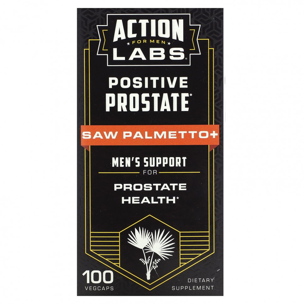 Action Labs, Positive Prostate,  ,   , 100      , -, 