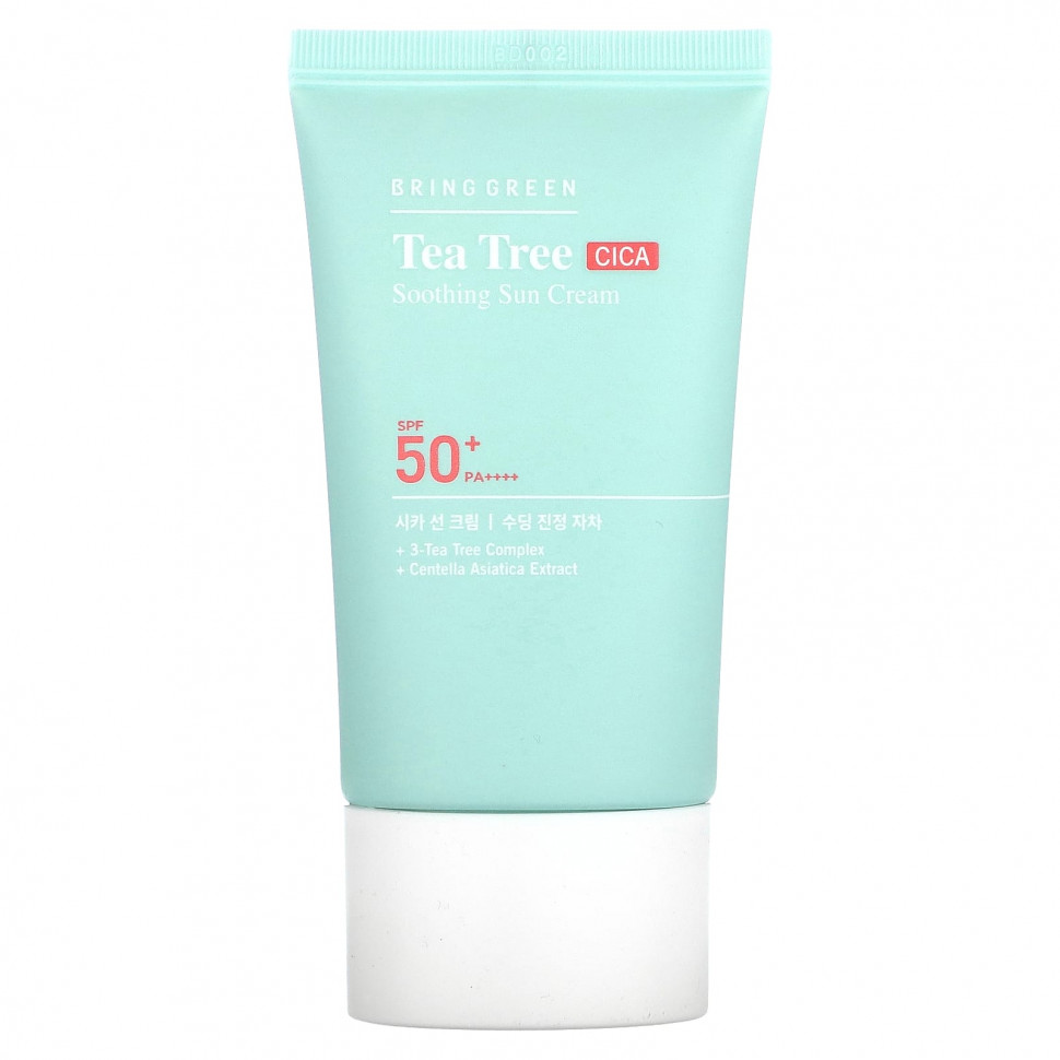 Bring Green,    Tea Tree CICA, SPF 50+ PA ++++, 50  (1,69 . )    , -, 