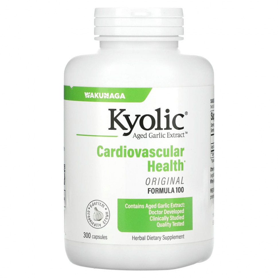  Kyolic, Aged Garlic Extract,   ,  - ,  100, 300   Iherb ()