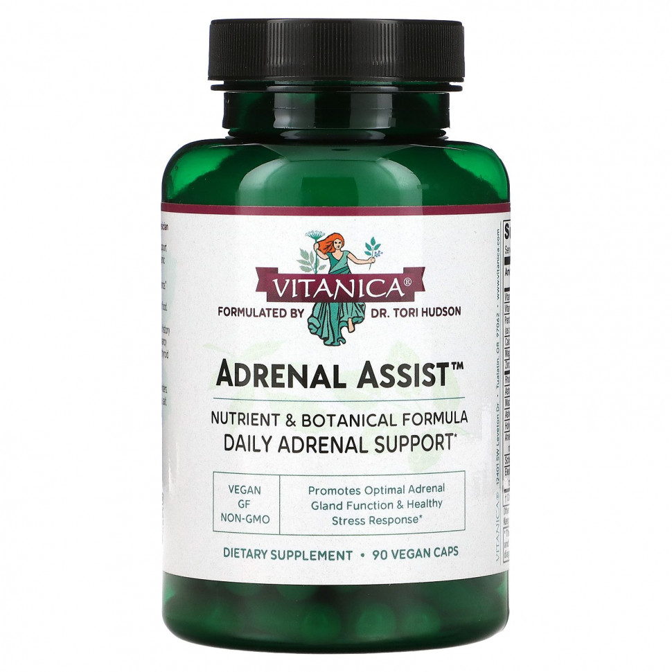 Vitanica, Adrenal Assist,     , 90      , -, 