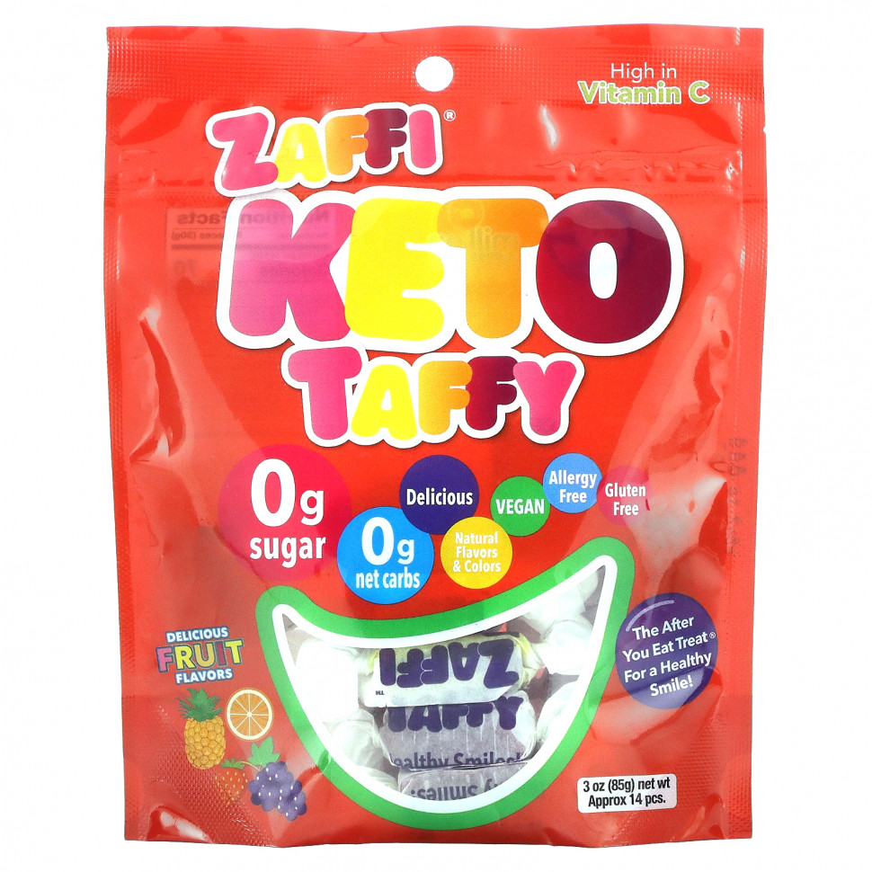 Zollipops, Zaffi, Keto Taffy, , 85  (3 )    , -, 