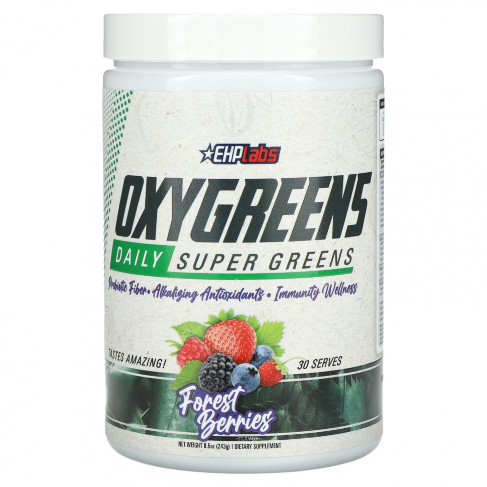 EHPlabs, Oxygreens Daily Super Greens,  , 243  (8,5 )    , -, 