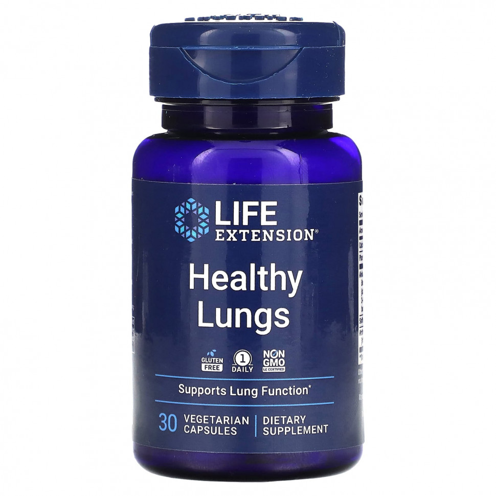 Life Extension, Healthy Lungs, 30      , -, 