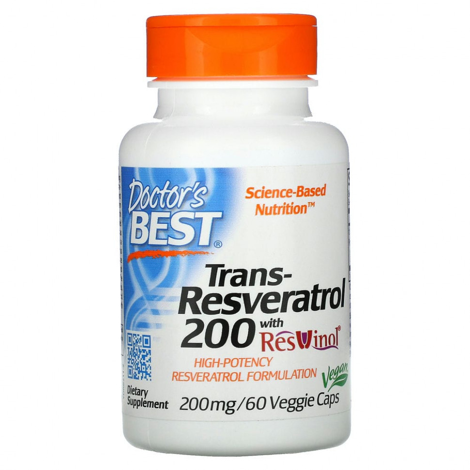 Doctor's Best, - 200  Resvinol, 200 , 60      , -, 