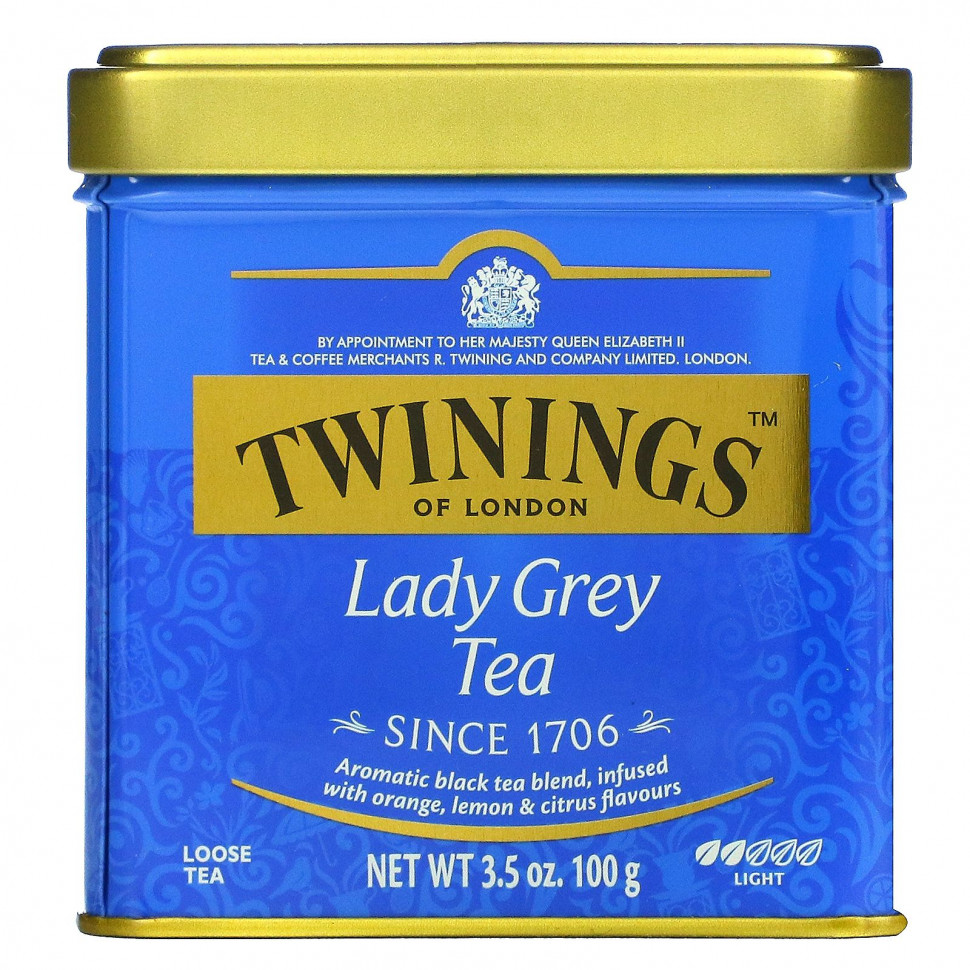 Twinings, Lady Grey,  , 100  (3,5 )    , -, 