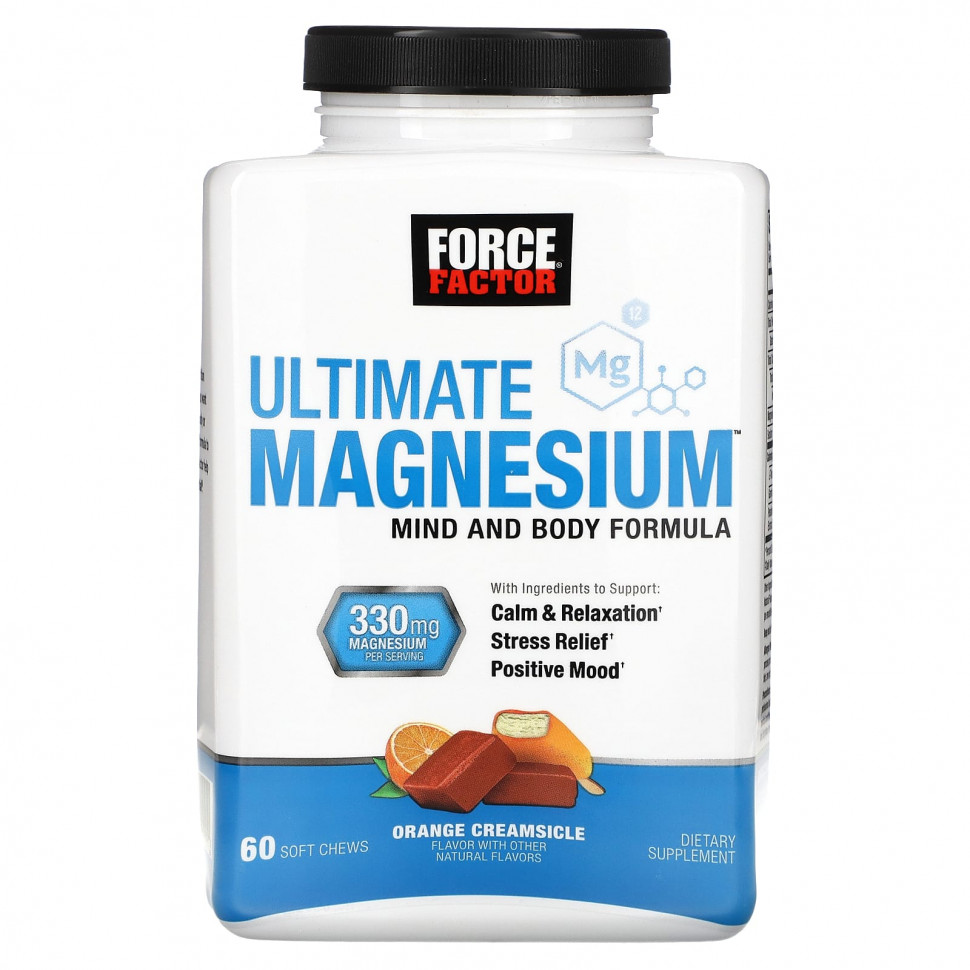 Force Factor, Ultimate Magnesium,  , 165 , 60      , -, 