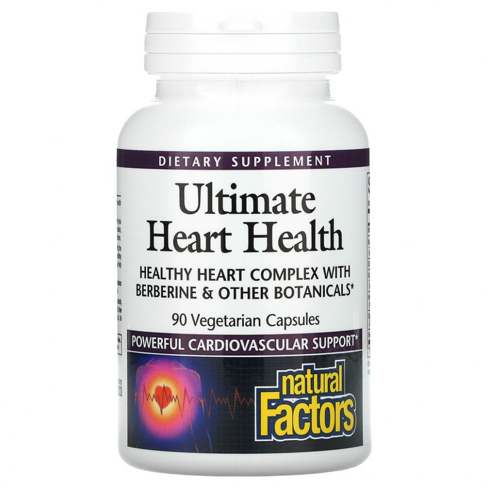 Natural Factors, Ultimate Heart Health,   , 90      , -, 