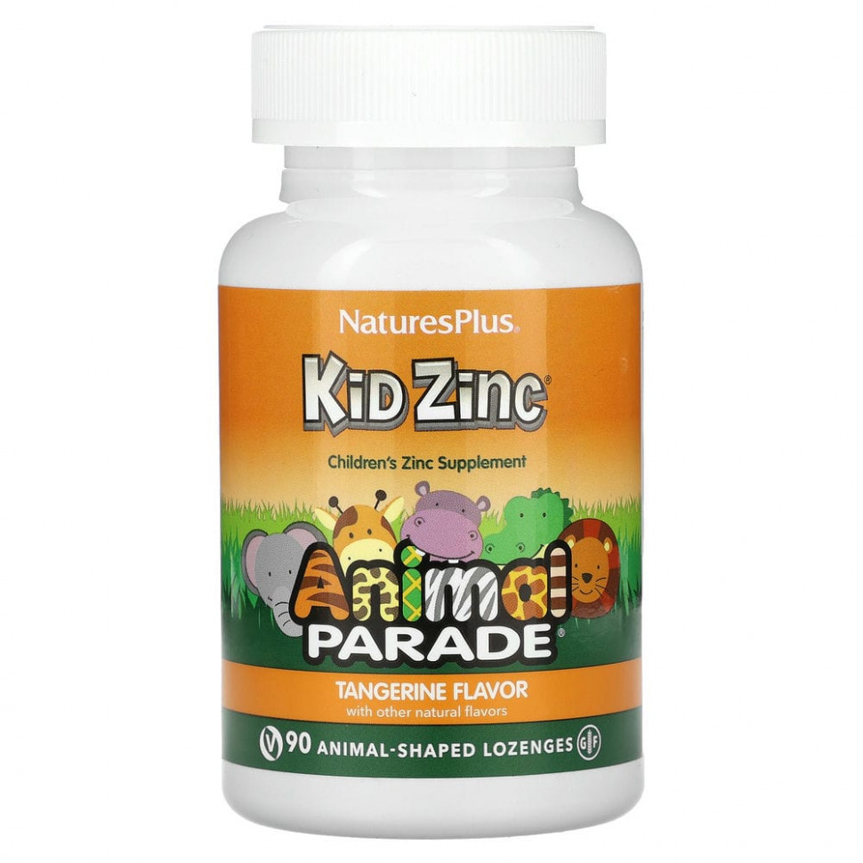 NaturesPlus, Source of Life, Animal Parade, Kid Zinc,     ,   , 90        , -, 