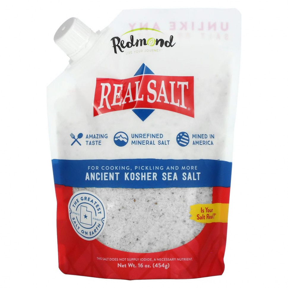 Redmond Trading Company, Real Salt,    , 454  (16 )    , -, 