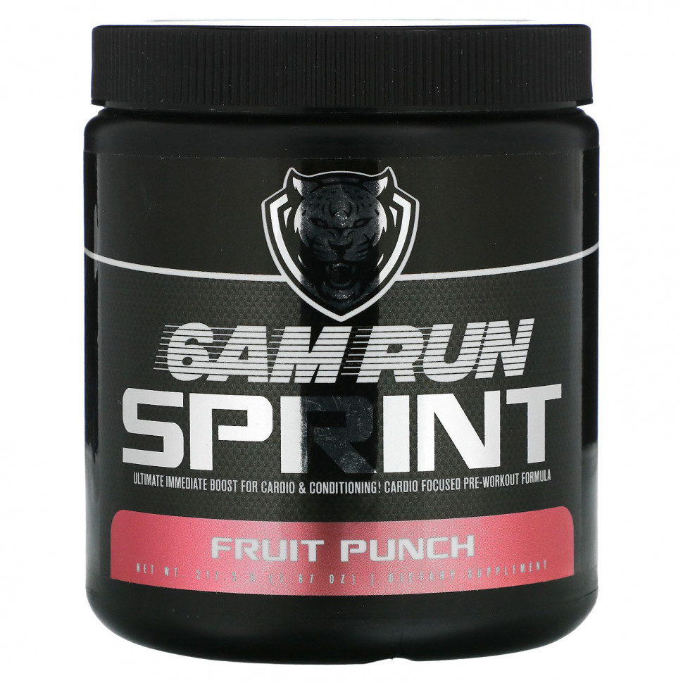 6AM Run, Sprint Pre-Workout, Fruit Punch, 217,5  (7,67 )    , -, 