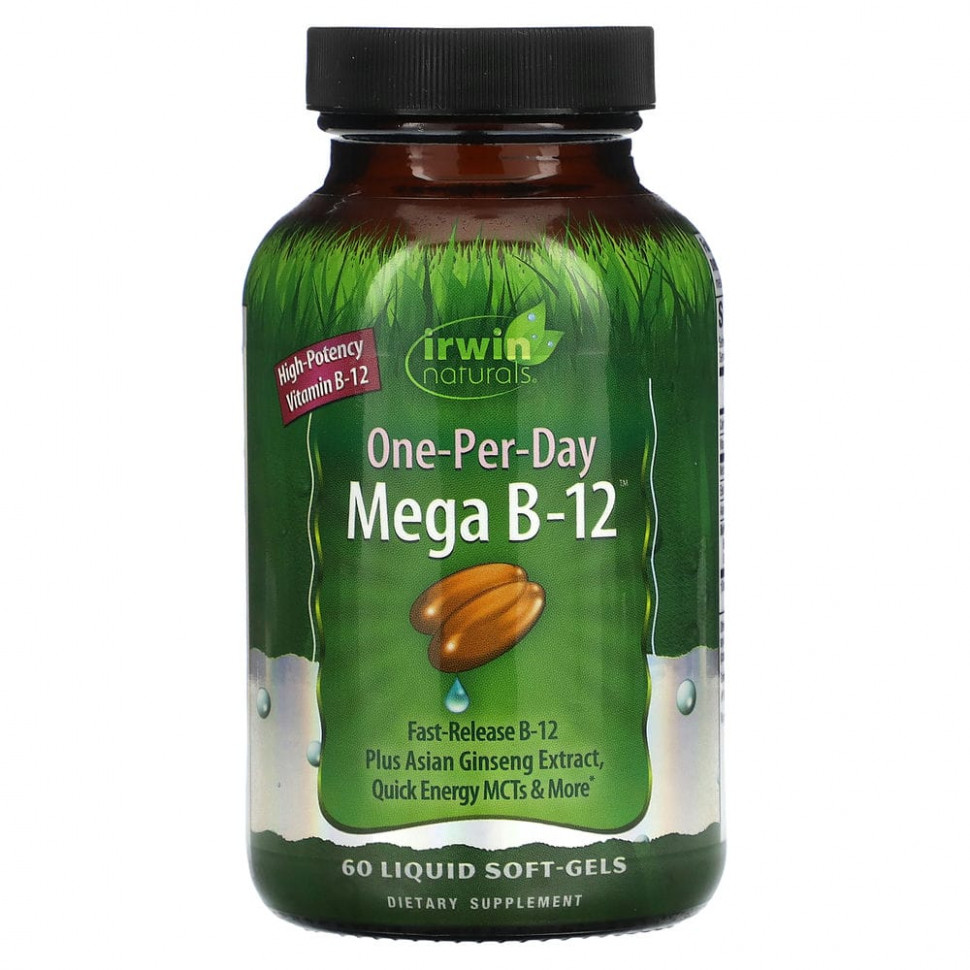 Irwin Naturals, 'B-12 ',   B12, 60         , -, 