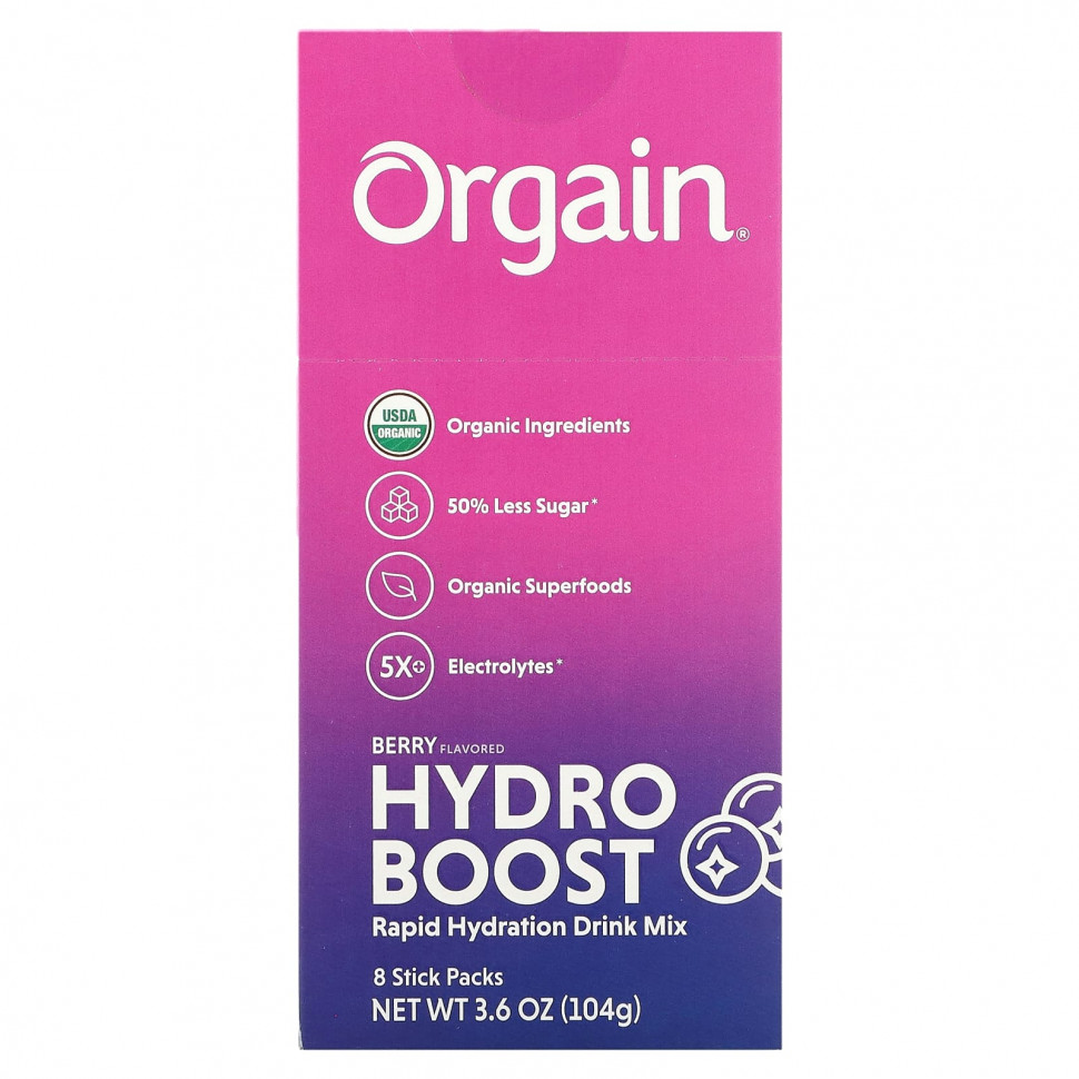 Orgain, Hydro Boost,    , , 8   13  (0,45 )    , -, 