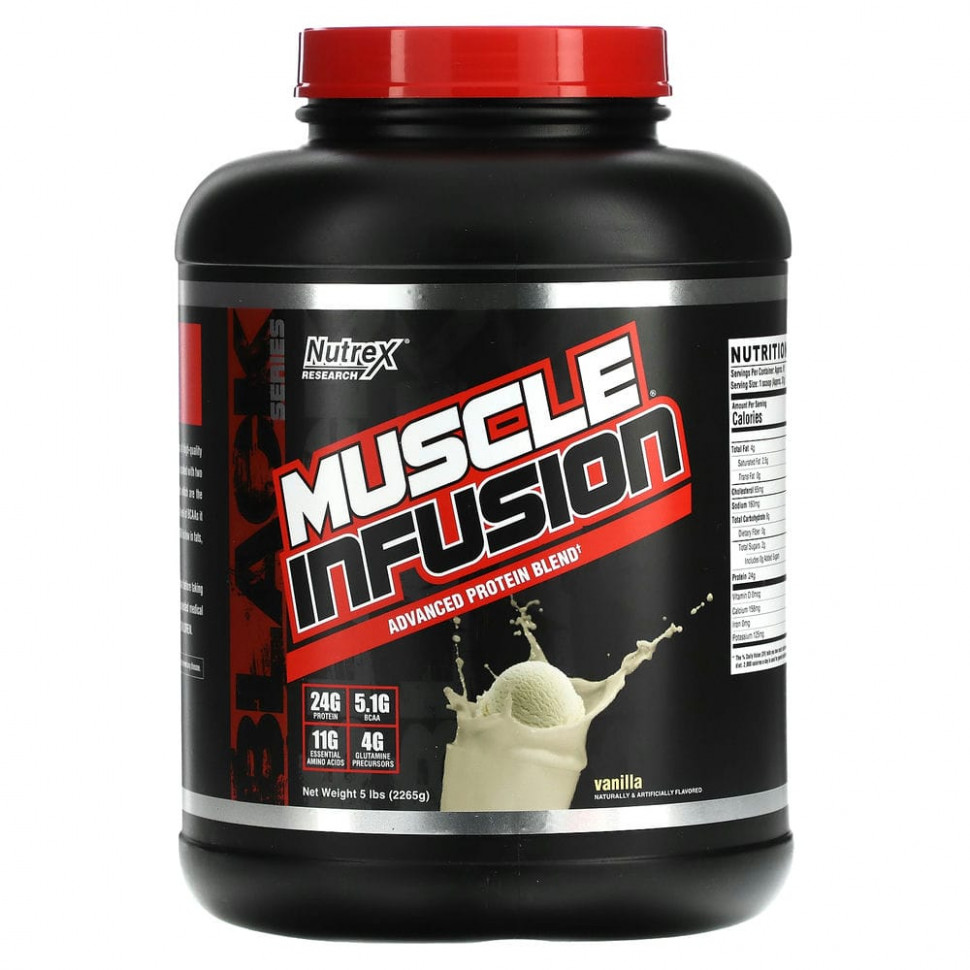 ���������� Nutrex Research, Muscle Infusion, ���������� ����������� �����, ������, 2265 � (5 ������)  Iherb (������)