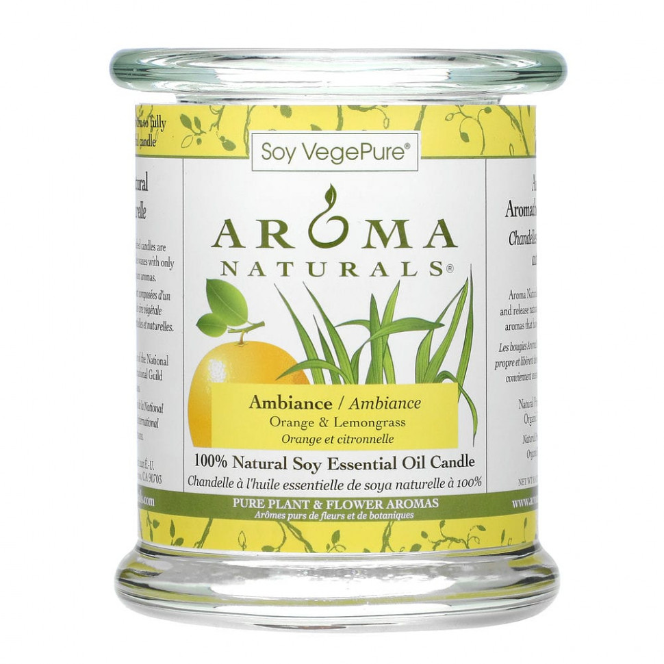 Aroma Naturals, Soy VegePure, 100%     , ,    8.8  (260 )    , -, 