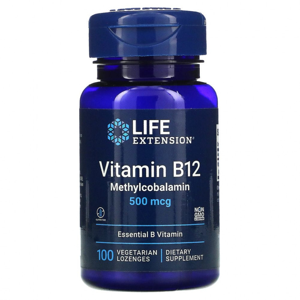 Life Extension,  B12, 500 , 100      , -, 