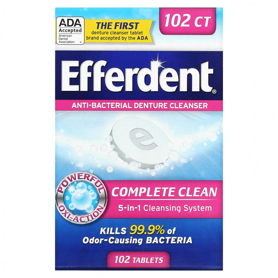 Efferdent,      ,  , 102     , -, 